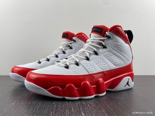 Gym Jordan 9 302370-160 Red Air Retro White 0712